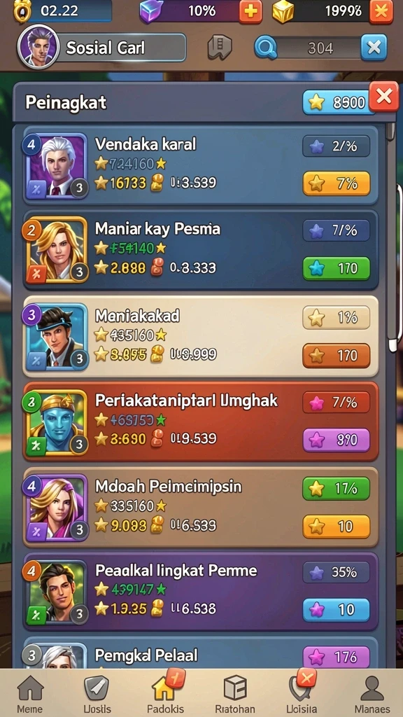 365zk - Karakter-karakter menawan siap untuk dijelajahi.