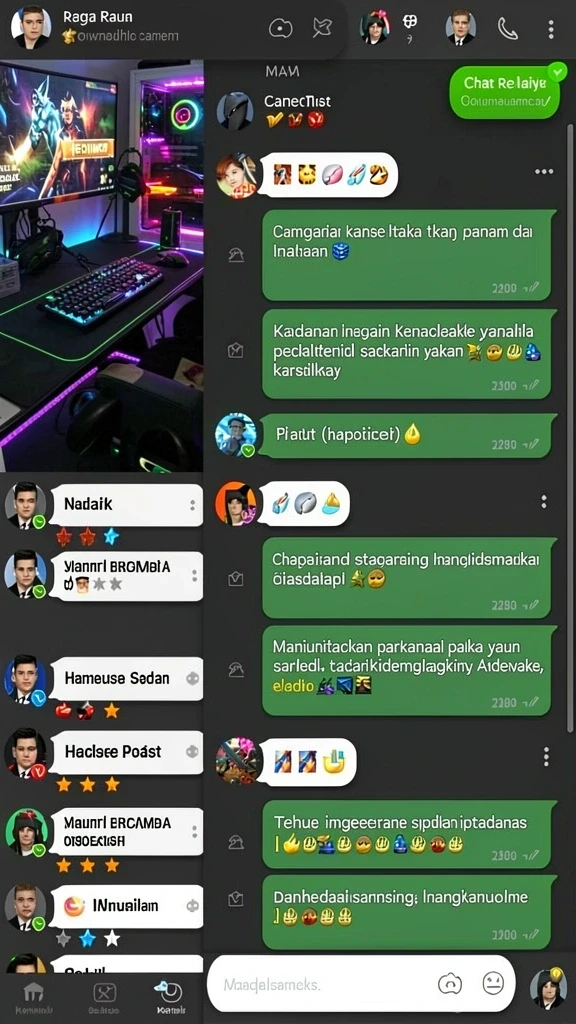 api66 - Tampilan menu utama yang intuitif dan mudah dinavigasi.