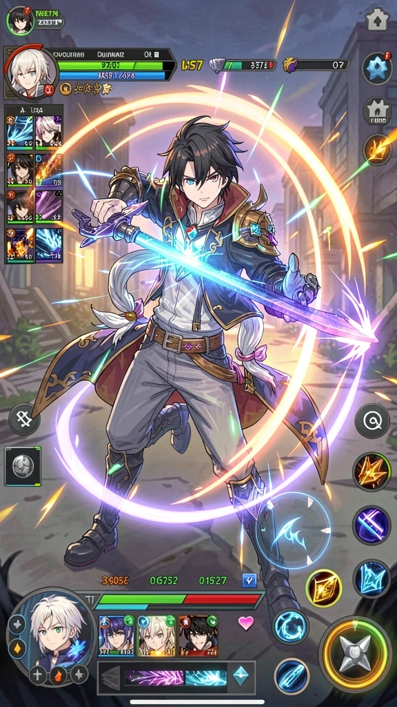 gems365 - Screenshot memperlihatkan karakter unik yang dapat digunakan.