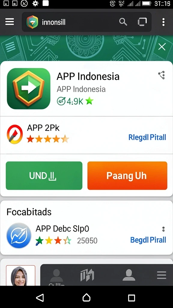 juarago - Tampilan awal yang menarik dan intuitif.