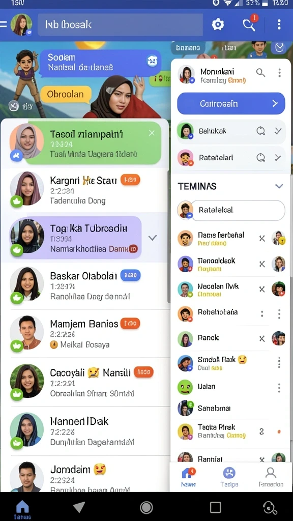pulau88 - Screenshot menunjukkan karakter yang menjelajahi pulau yang indah.